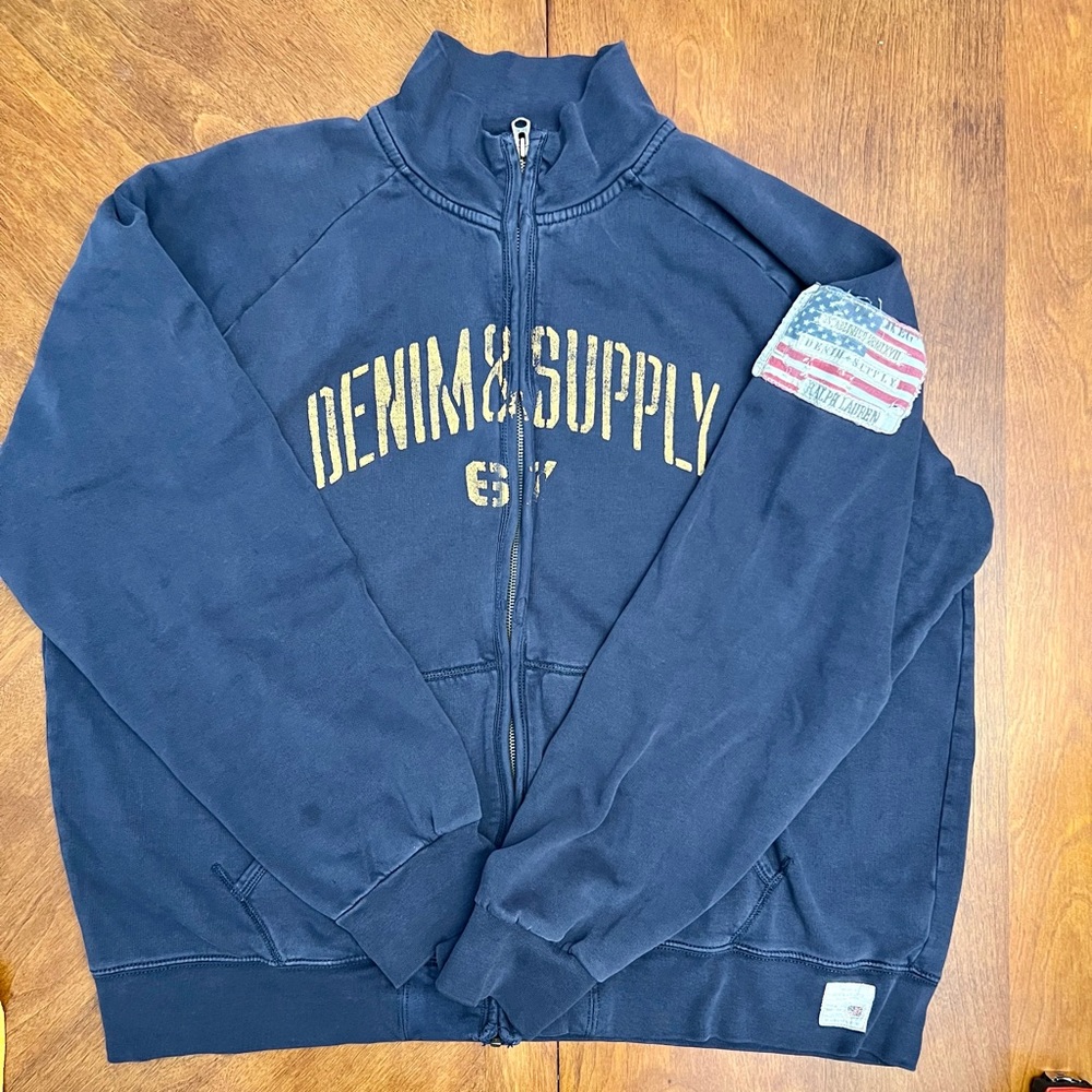 Denim & Supply Zip-up Jacket, Men’s size XL